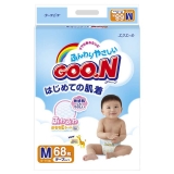 GOO.N（大王）婴幼儿用纸尿裤M号（中号）68片 